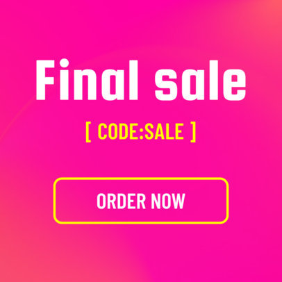 Final Sale Ad Banner Maker