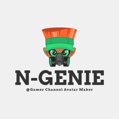 Online Gaming Logo Maker with Avatar Graphics
