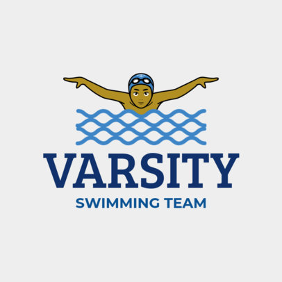 Swimming Team Logo Maker