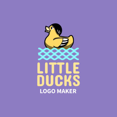 Swim Team Logo for a Kids Swimming Pool