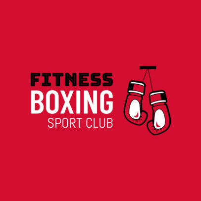Boxing Logo Maker for a Sports Club