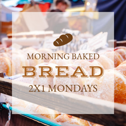 Minimalistic Bakery Banner Maker