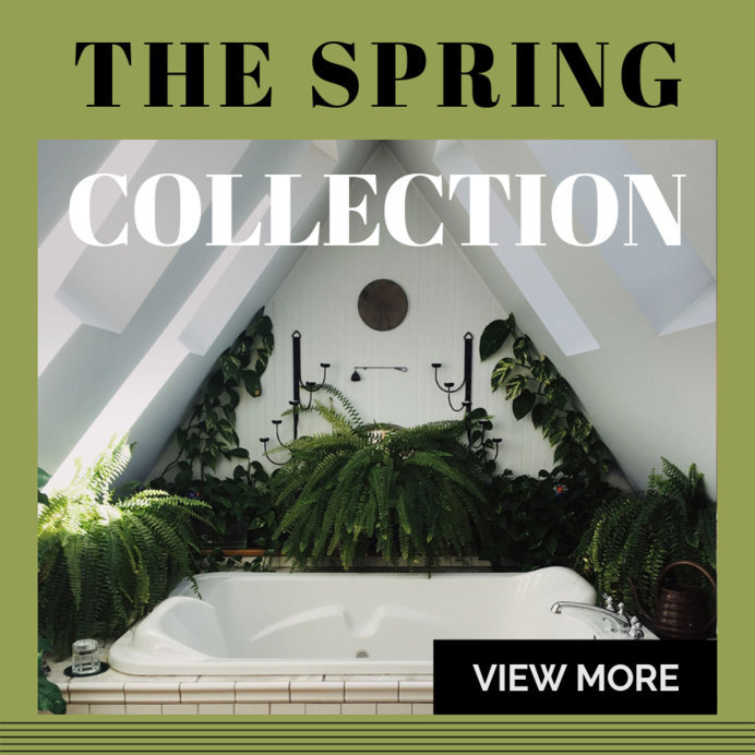 Home Design Spring Collection Banner Design Maker 