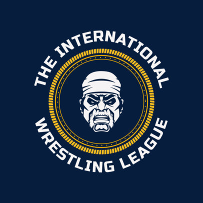 Pro Wrestling Logo Maker for a Wrestling League