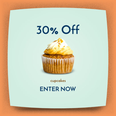 Cupcake Shop Ad Banner Maker