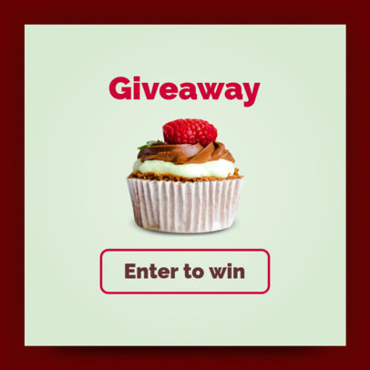 Ad Banner Generator for a Cupcakes Offer