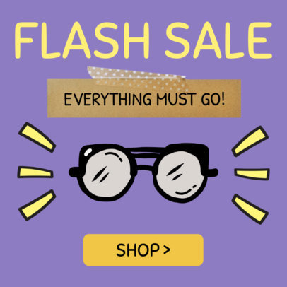 Banner Maker for Eyewear Discounts