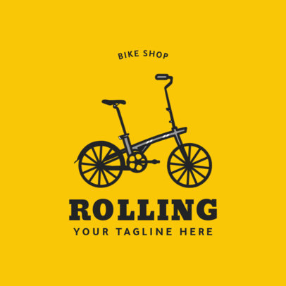 Biking Logo Maker for a Bike Shop