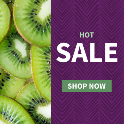 Fruit Sale Ad Banner Template 