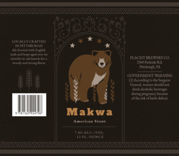 Stout Beer Label Design Template for Stout Beers 768c