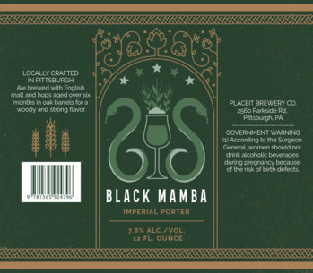 Beer Label Generator for Porter Beers 768d