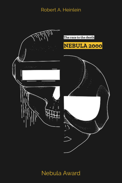 Cyberpunk Book Cover Template