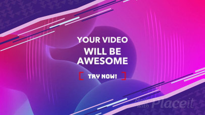 Abstract Youtube Ad Video Maker