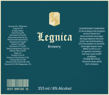Beer Label Template for an Artisanal Brewery 772a