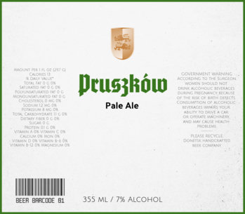 Polish Beer Label Maker 772b