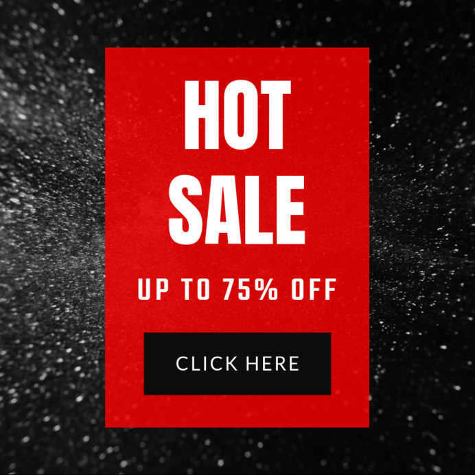 Placeit - Ad Template for a Hot Sale Offer