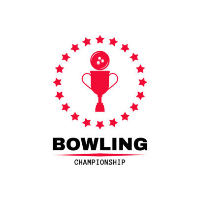 Bowling Logo Generator for a Bowling Championship