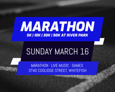 Vinyl Banner Maker for Marathons  