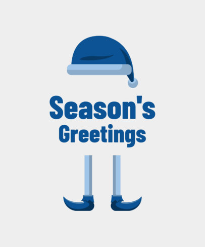 Xmas T-Shirt Design Maker for Season's Greetings 829e