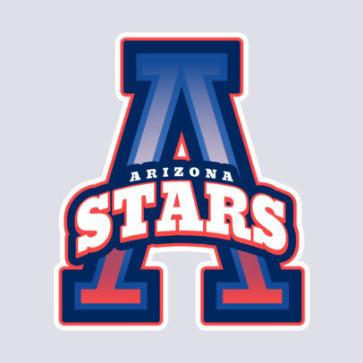 Cheerleader Logo Maker for Cheerleading Team