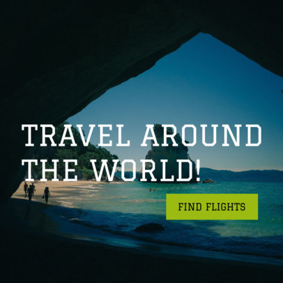 Banner Maker Maker for a Travel Agency