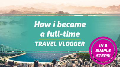 YouTube Thumbnail Maker for a Travel YouTube Channel