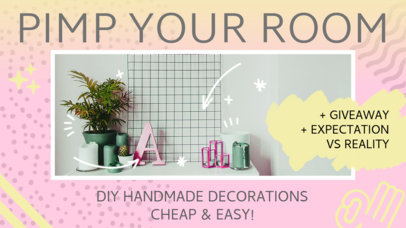 YouTube Thumbnail Maker for a DIY Channel