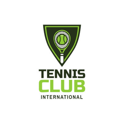 Tennis Logo Maker for a Tennis Club
