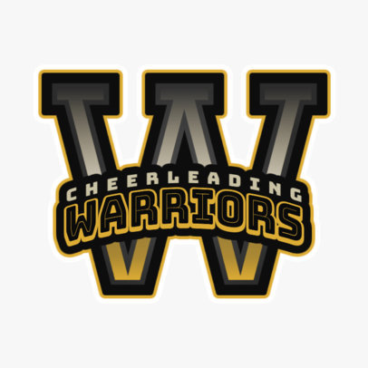 Cheerleading Logo Creator for a Cheer Team