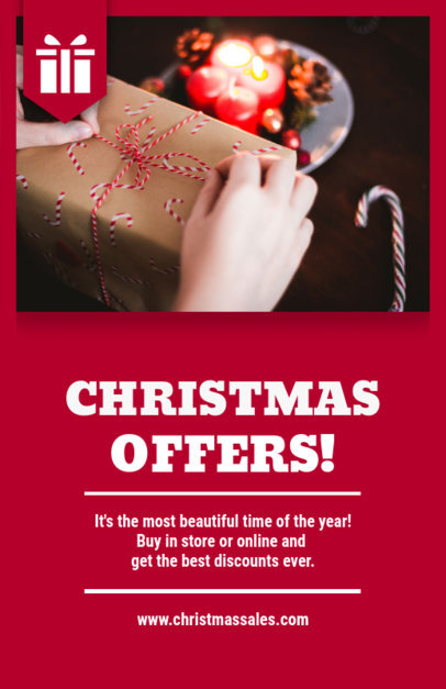 Holiday Flyer Maker for Christmas Offers