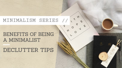 Minimalistic YouTube Thumbnail Maker for Vlogs 891c