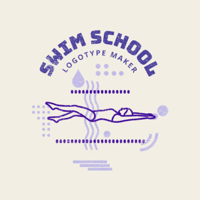Swimming Logo Maker for Swim Schools