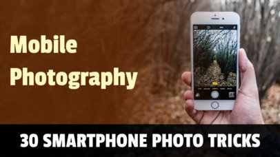 YouTube Thumbnail Maker for a Photography YouTube Channel