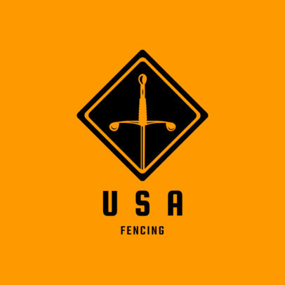 Simple Fencing Logo Generator 