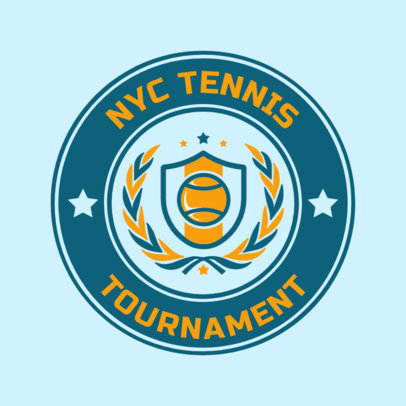Tennis Logo Design Maker for a Tennis Championship