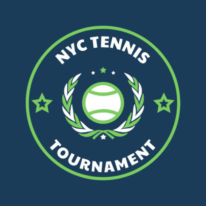 Tennis Logo Design Creator for a Tennis Tournament