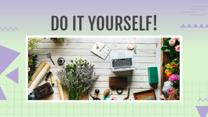 YouTube Thumbnail Designer for a Do It Yourself Channel