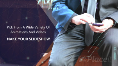 Online Slideshow Maker with Modern Motion Graphics