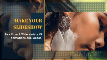 Slideshow Maker with Geometric Motion Graphics 847