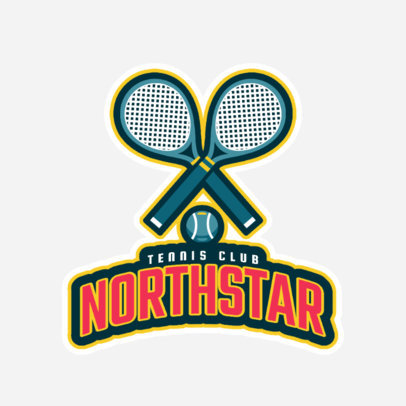 Tennis Logo Design Maker with Tennis Illustrations