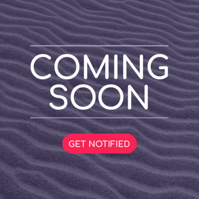 Coming Soon Banner Maker with Simple Design 751g