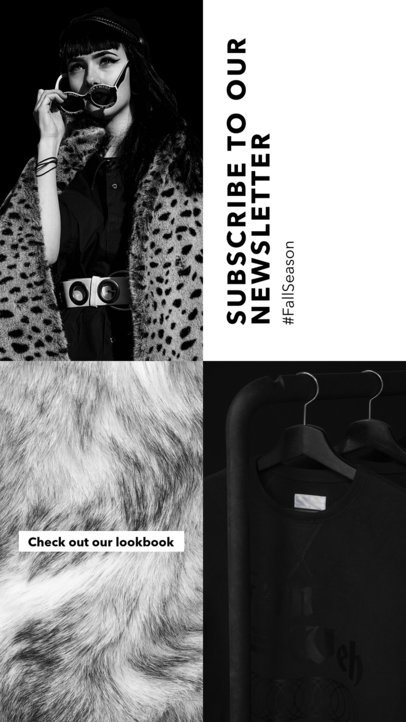 Insta Story Maker for a Fashion Newsletter