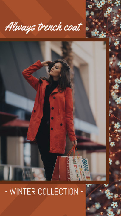 Instagram Story Maker with Winter Outfits 