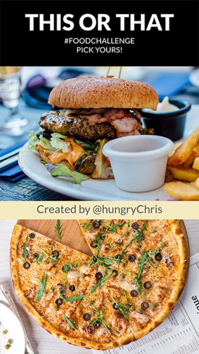 Insta Story Template for an Instagram This or That Template