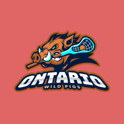 Lacrosse Team Logo Maker 