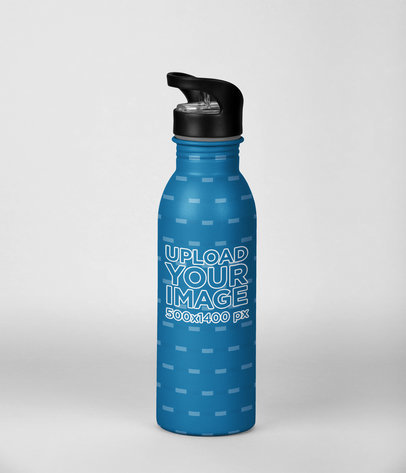 Aluminum Bottle Mockup