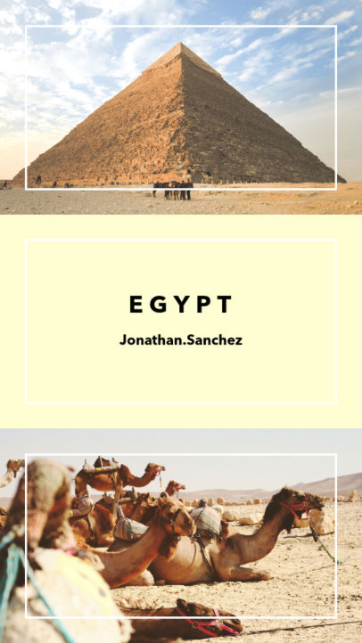 Instagram Story Maker for Traveling Abroad