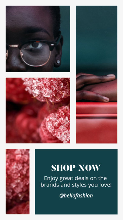 Instagram Story Maker for a Clothing Brand