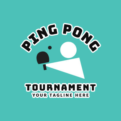 Ping-Pong Logo Maker for a Ping-Pong Tournament