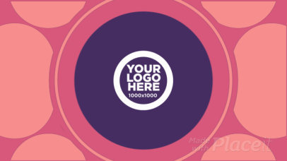 Intro Maker for a Logo Reveal with Cool Circular Motion Graphics